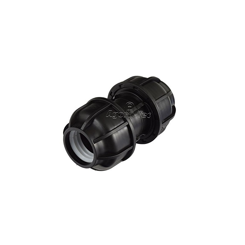 Agora-Tec® 32 mm PE Pipe Screw Fitting Coupling Connector