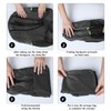 VEHYEGOI 1 Foldable Backpack And 2 Carabiners, Waterproof Portable Backpack,
