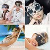 Cute Sleeping Mask Blindfold - 4 Skin-Friendly Sleep Eye Mask,