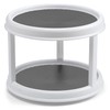 2 Pack, 2 Tier 10" Turntable Lazy Susan Spice Organizer