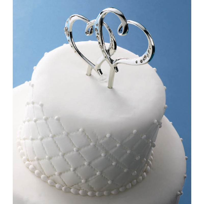 Wilton 1006-985 Double Heart Picks for Cake Decorations