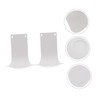 ULTECHNOVO 4 pcs Soap Drip Catcher Tray Compact Plastic Drip