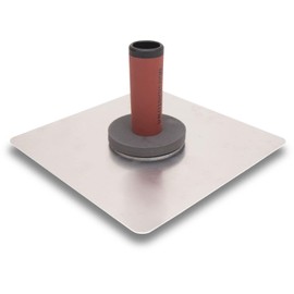 MARSHALLTOWN The Premier Line 3D 10-Inch by 10-Inch Aluminum Hawk with DuraSoft Handle