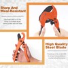 Tanstic 2Pcs Ratchet PVC Pipe Cutter Tool and PEX Straight