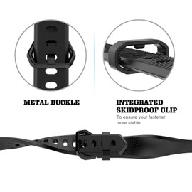 Greeninsync Compatible with Fit Bit Alta HR Bands,Replacement for Fit Bit Alta Band Small Accessory Watch Buckle Wristband for Alta&Alta HR/Fit Bit Ace Strap Bracelet W/Same Color Metal Clasp(10Pack)