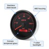 110MM GPS Speedometer 0-120MPH Speed Gauge Odometer with 7 Colors