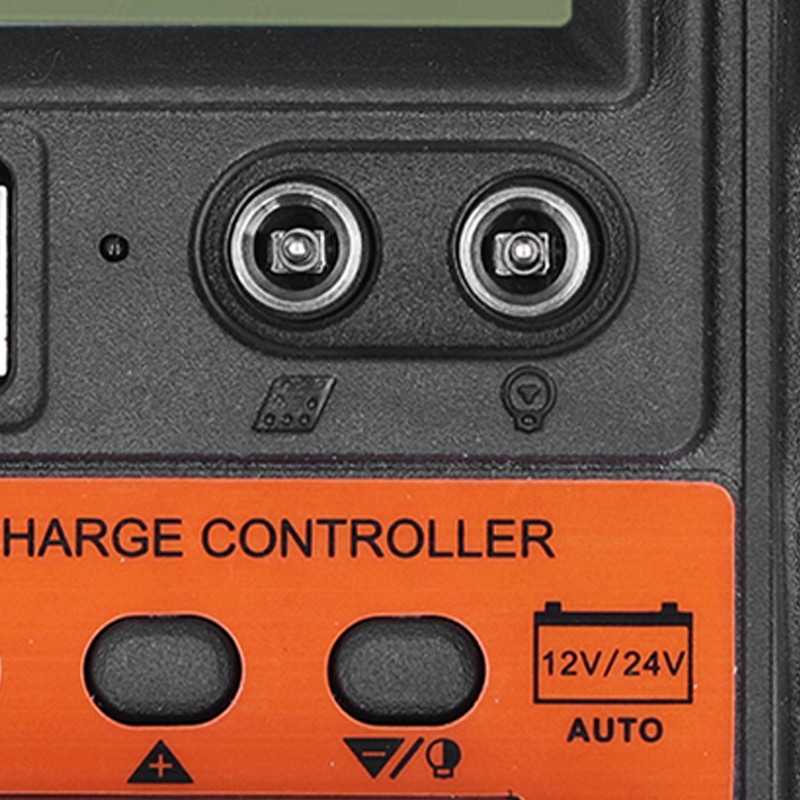 Solar Charge Controller LCD Display 2 USB Output PWM Panel