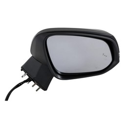 For Toyota RAV4 2019 2020 2021 Door Mirror Passenger Side Power Manual Folding | Heated | Paintable | W/Blind Spot Detection | With Side Object Sensor And Signal Light | TO1321384 | 879100R271G1-PFM
