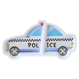 Melamine Plate Police Car 4992831308553