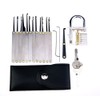 FUNNIN 16 Pcs Practice Lock Pick Padlock Picking Tools Kit