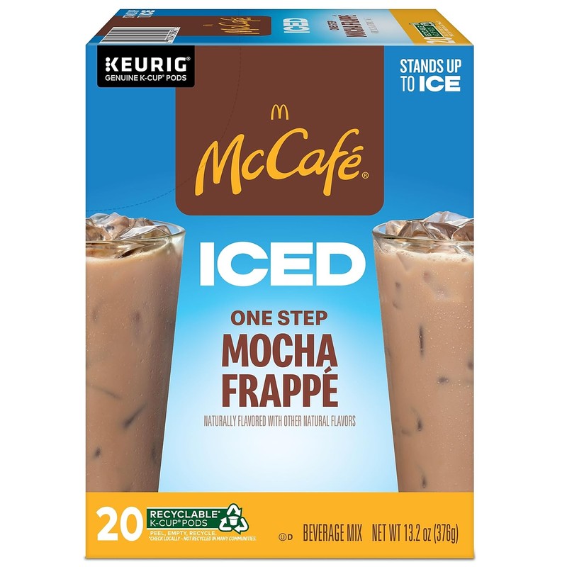 McCafe ICED One Step Mocha Frappe, Keurig Single Serve K-Cup