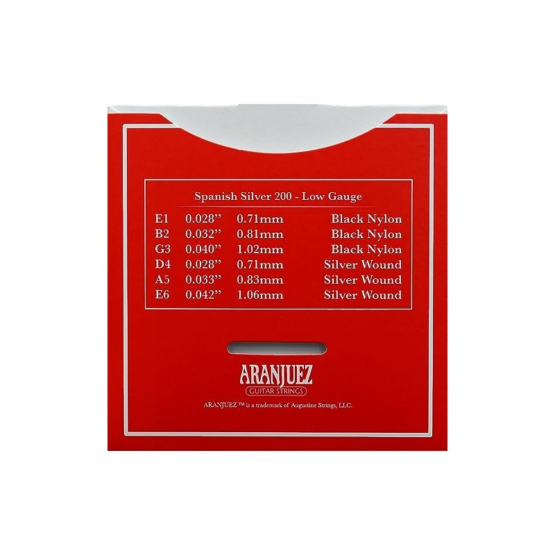 Aranjuez Strings - Spanish Guitar Strings - Nylon Classical Guitar