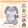 seOSTO Soothing Bunny, Breathing Bunny, Sleeping Otter Plush with Breathing