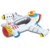 Inflatable Airplane Swimming Ring Inflated Plane Swim Float Seat with
