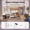 WiFi Smart Door Sensor, Wireless Door Window Sensor Alarm, Mini