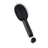 Stash Can Hairbrush Flask, Black Secret Compartment Hairbrush, Beach Safe