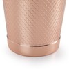 Barfly 18 oz. Diamond Lattice Shaker, Copper Plated