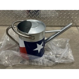 EncoreBrandz Metal Watering Can for Out and Indoor Plants, Watering Can Decor, 1 Gal Texas