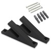 Luminick Wall Mount for Skateboard, Longboard, Sturdy Design Including Mounting