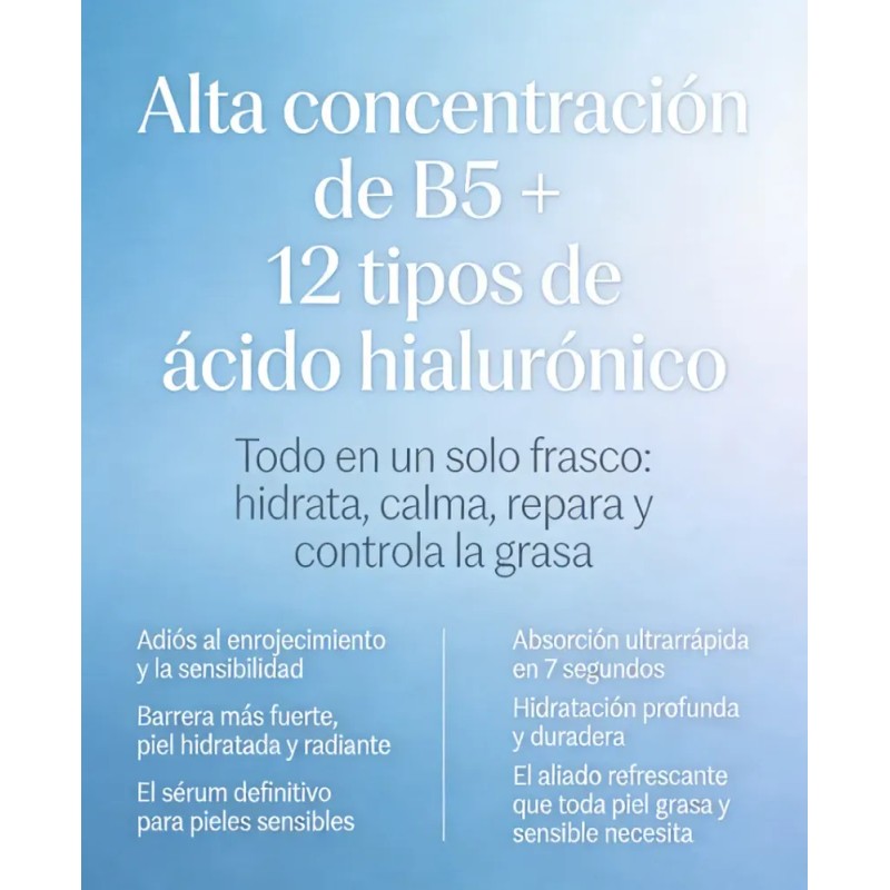 Sérum Calmante E Hidratante Activo Con Pantenol (b5) 50