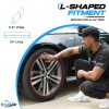 Trueline Automotive Rim Guards Red Alloy Armor Wheel Rim Curb