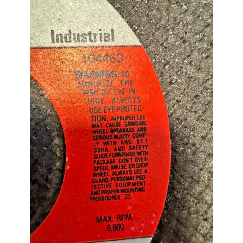 Black & Decker 5 Pack 9"x1/8"x7/8" Cut-off Wheel - Metal