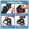 Replacement Shaving Heads Pack of 6, Compatible with Series 1000,