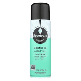 Spectrum Naturals Coconut Oil Non-Stick Cooking Spray, 6 oz (Pack of 6)