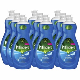 Palmolive Ultra Dish Liquid, Oxy Power Degreaser - 20 Fluid Ounce (9 Pack), Blue
