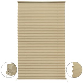 RV Blinds for Camper Window, RV Window Shades Camper Blinds for Travel Trailer,Pleated Shade for Motorhome Motor Coach-14 W x 24" L