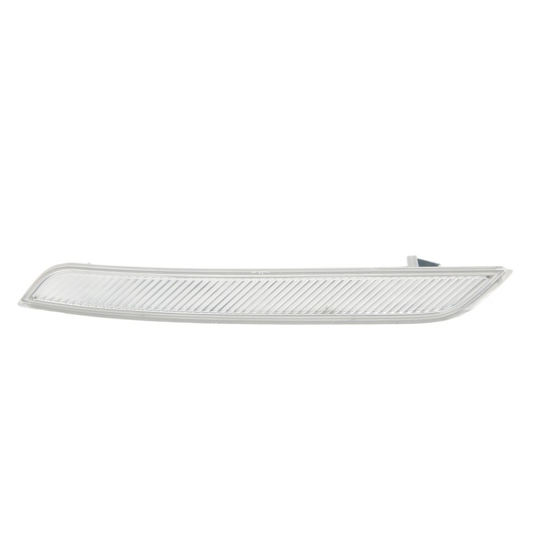 Front Bumper Reflector Clear White Improve Car Visibility Side Marker