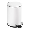 TIPGO Small Trash Can with Lid Soft Close, 4.5 Liters