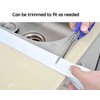 6 Rolls White Caulk Tape, Self Adhesive Waterproof Caulking Sealant