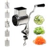 Manual Rotating Potato Grater Bean Cutter for Table Mounting Rustproof