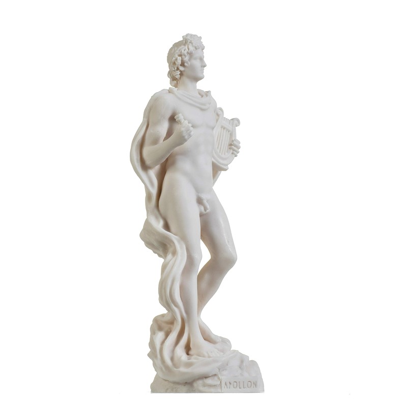 BeautifulGreekStatues Apollo God Of Music Poetry Art Alabaster Statue Sculpture