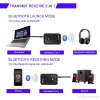 Naptronics 2in1 Wireless USB 4.2 Bluetooth Receiver TV, Music AUX