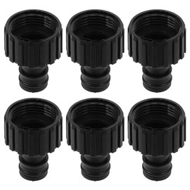 YARNOW 6pcs Universal Quick Connect Garden Hose Tap Connector Easy Water Hose Repair Attachment for Home Use