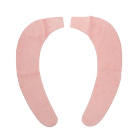 SHINEOFI Toilet Seat Cushion Pad Soft Pink Warm Toilet Mat for Winter Universal Household Bathroom Accessory