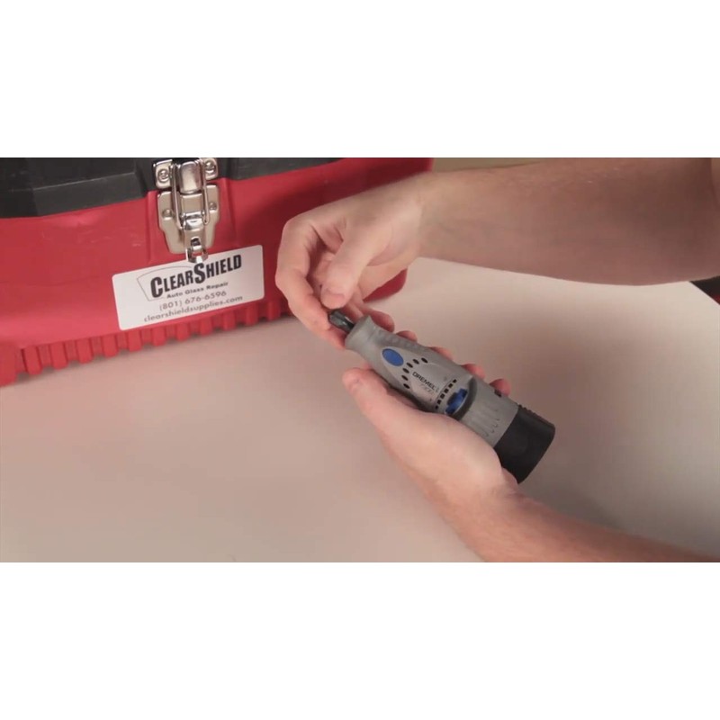 Clearshield Windshield Repair Drill Bit Set - Windshield Crack Repair