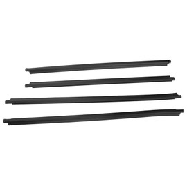 Priprilod Window Weatherstrip Molding Trim Seal Fit for Toyota Fortuner 2004-2015#68161-0K010, 68162-0K010, 68163-0K020, 68164-0K020