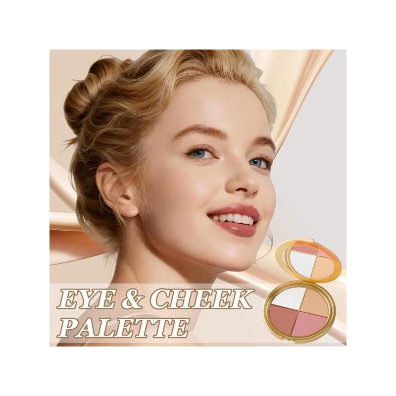 아이앤치크 하이라이터 블러셔 팔레트 4in1 I & Cheek Highlighter Blush