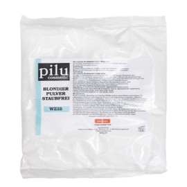 pilu cosmetic Bleaching Powder 500 g Bag White Dust-Free I Gentle Bleaching I Brightening up to 7 Shades I Ultra Strong I Blue Bleaching Powder I Anti-Yellow Tint (White)