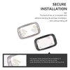 M.JVisun Carbon Fibre One Button Start Button Lid Trim for