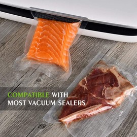 Vacuum Sealer Bags for Food - Seal a Meal Bags Rolls - 8inx20 Rolls 2 Pack - XinBaoLong Commercial Grade Heavy Duty BPA Free Great for Vac Storage
