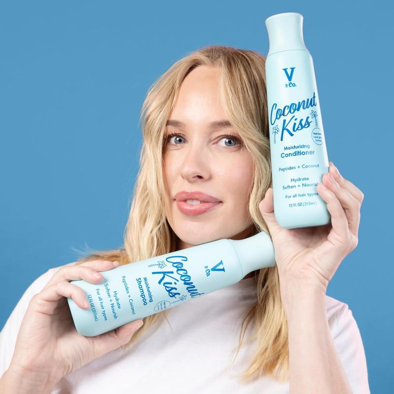 V&Co. Beauty Moisturizing Conditioner 12 Oz. - Sulfate Free, Color