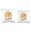 Life is Better in Hiking Boots - Wanderbegeisterte Throw Pillow,