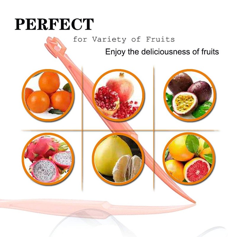 Orange Peeler Tools Citrus Peel Cutter Plastic Easy Fruit Vegetable
