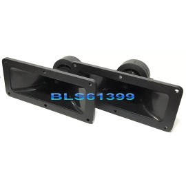 Universal Pair Super Horn Tweeters Speakers 3x7 inch Car Home Studio Pro Audio KSN1025A