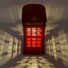 GOWENIC Retro London Telephone Booth Night Light, USB Charging LED