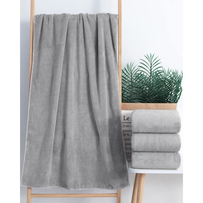 sakano Bath Towels, Set of 2, Approx. 27.6 x 55.1